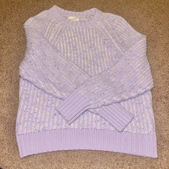 Universal Thread Sweaters - Lavender Knit Sweater